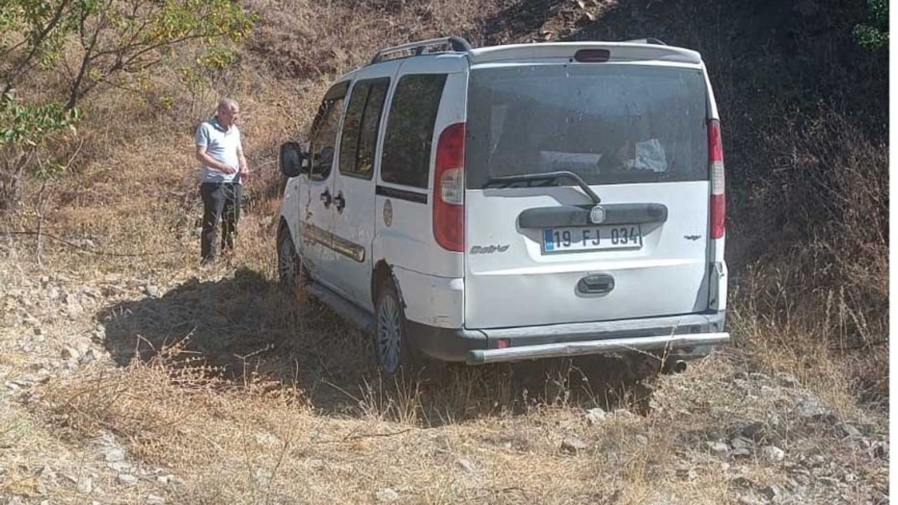 İskilip’te çalınan araç  4 gün sonra bulundu