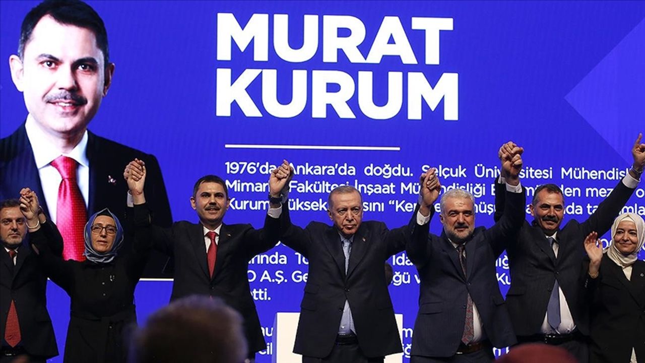 Cumhur İttifakı'nın İstanbul  adayı “Murat Kurum” oldu