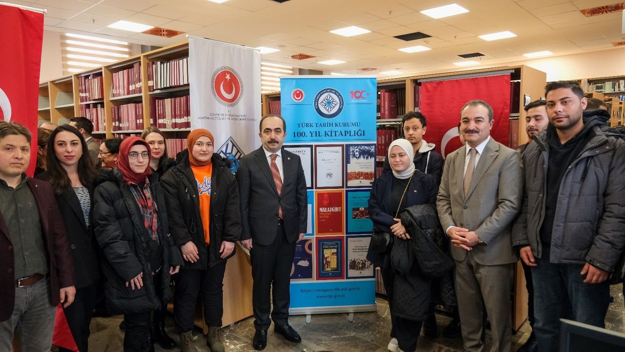 Hitit Üniversitesi’nde “Türk Tarih  Kurumu 100. Yıl Kitaplığı” kuruldu