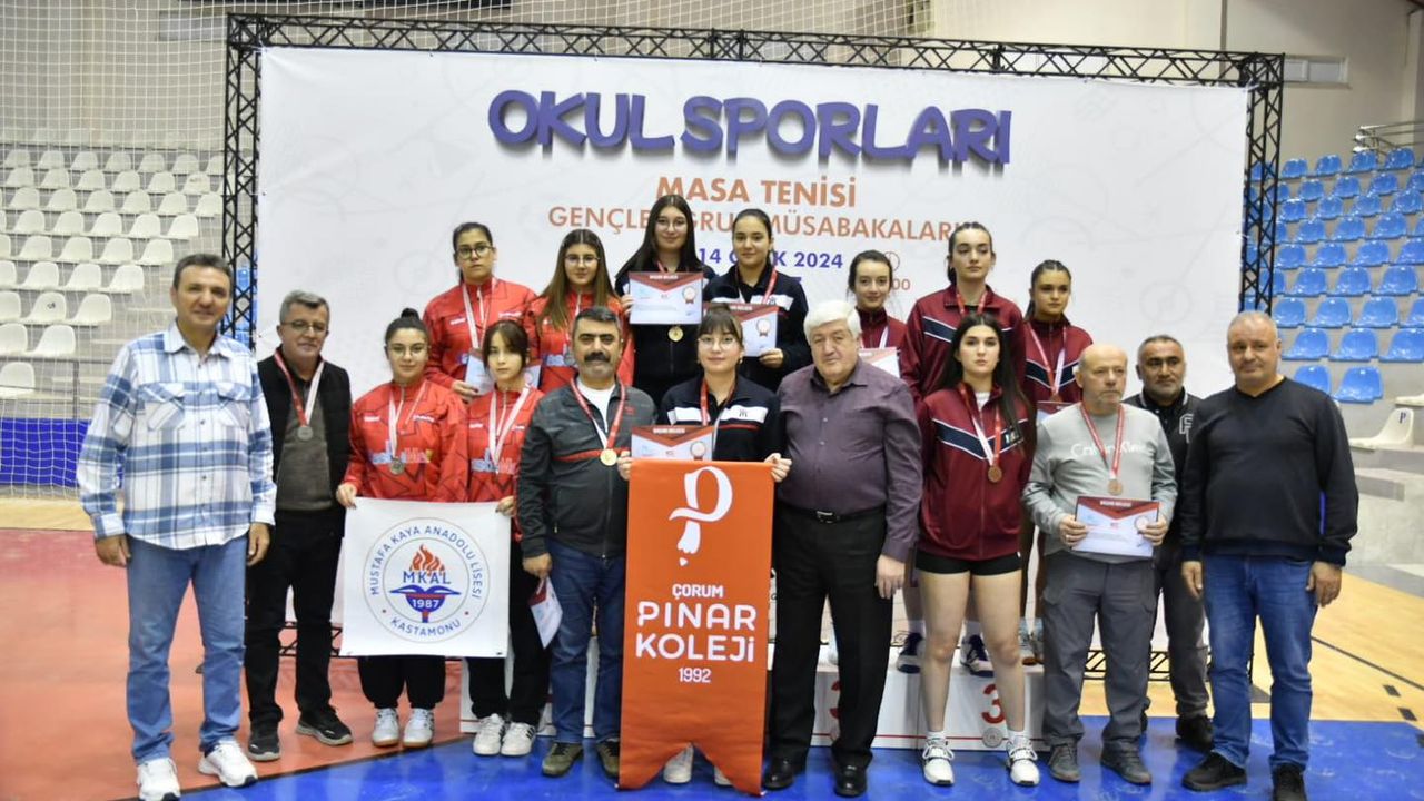 Özel Pınar namağlup finalde