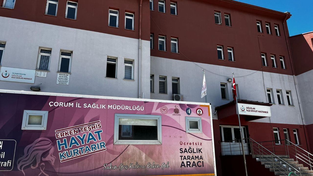 KETEM mobil aracı Oğuzlar'da  kanser taraması yaptı