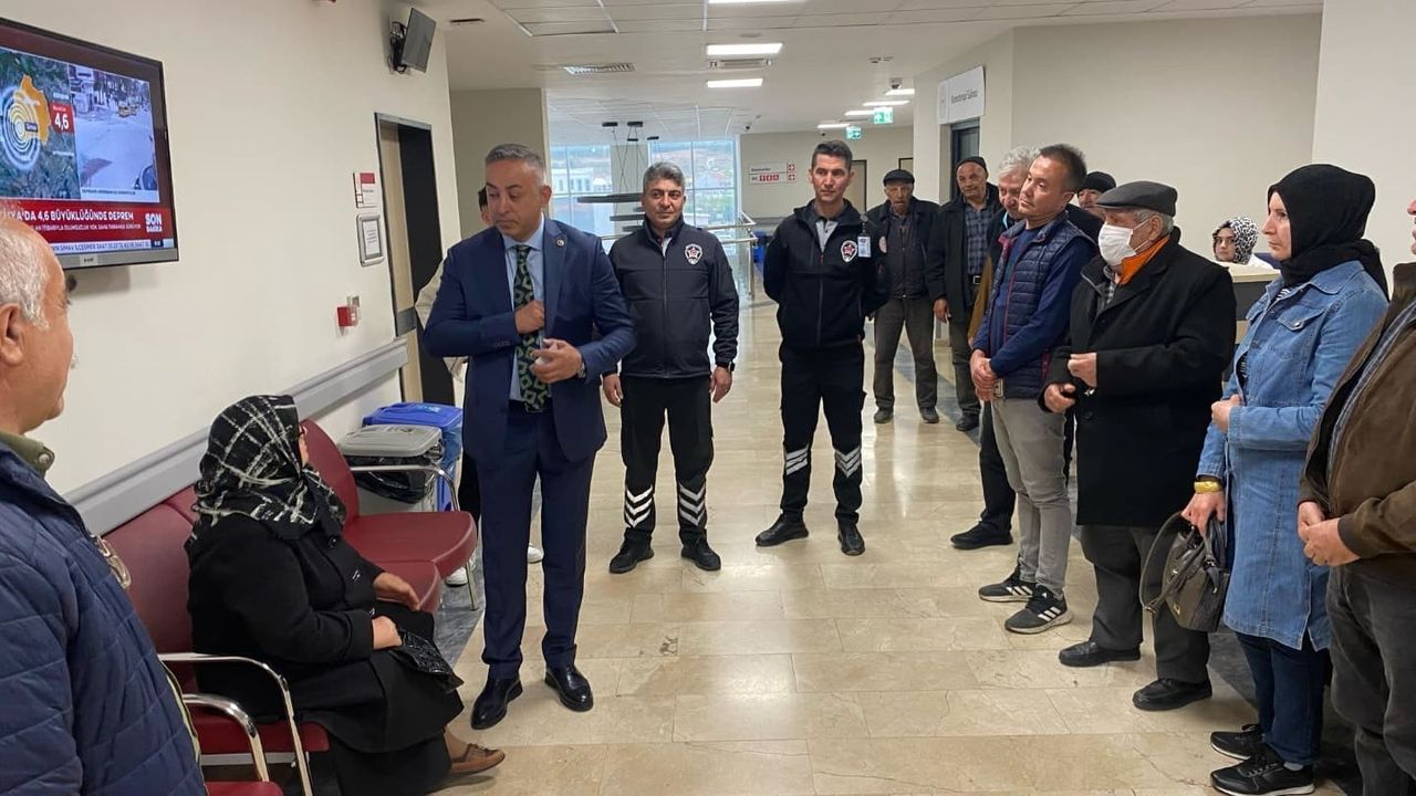 “Hastanedeki sorunlar çözüme  kavuşana kadar takipçi olacağım”