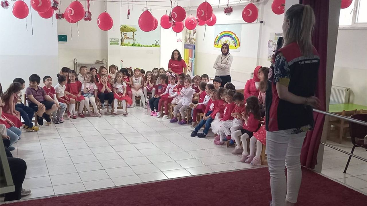 Miniklere su tasarrufu  bilinci aşılandı