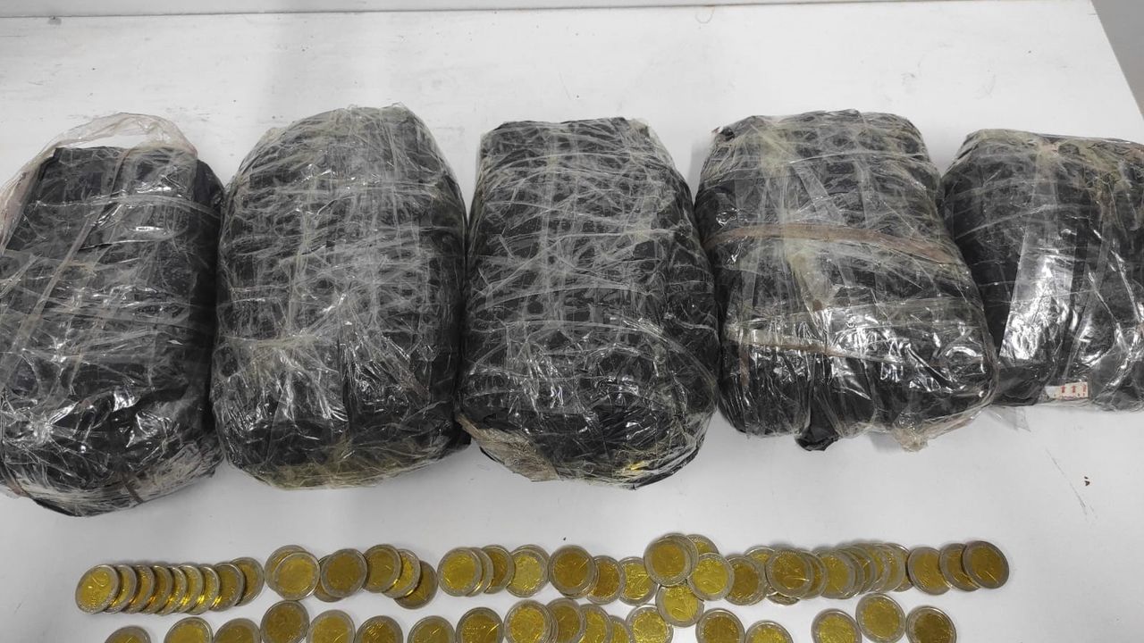 Sahte 5 bin adet  2 Euro yakalandı