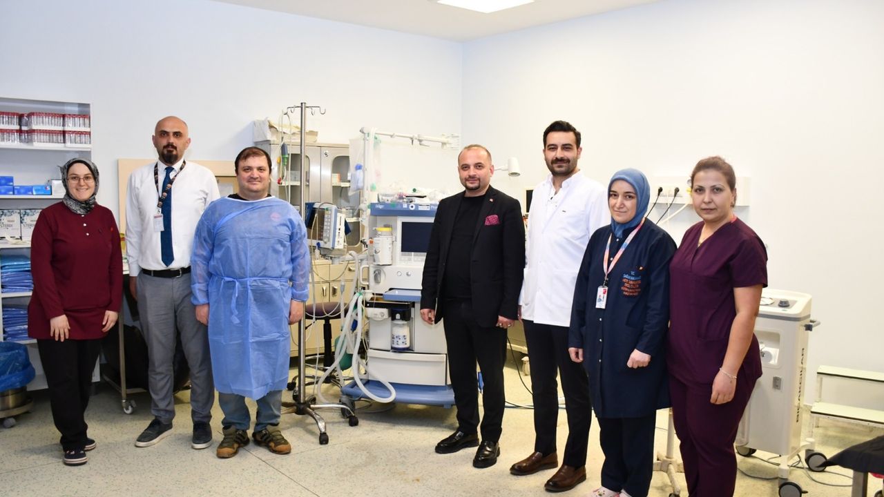 Hastanede mesai dışı anestezili endoskopi başladı