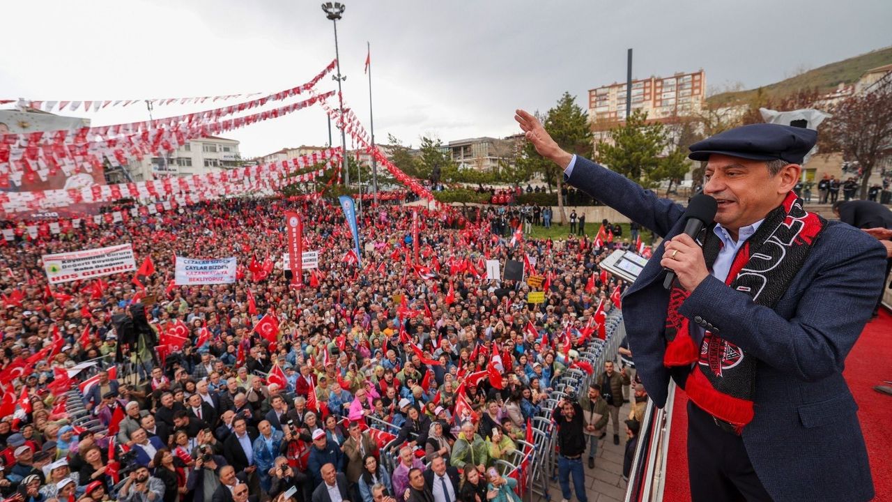 Çorum CHP’den Yozgat  Mitingi’ne dev katılım