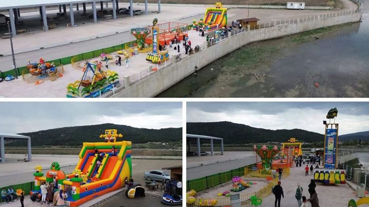 Lunapark sürprizi