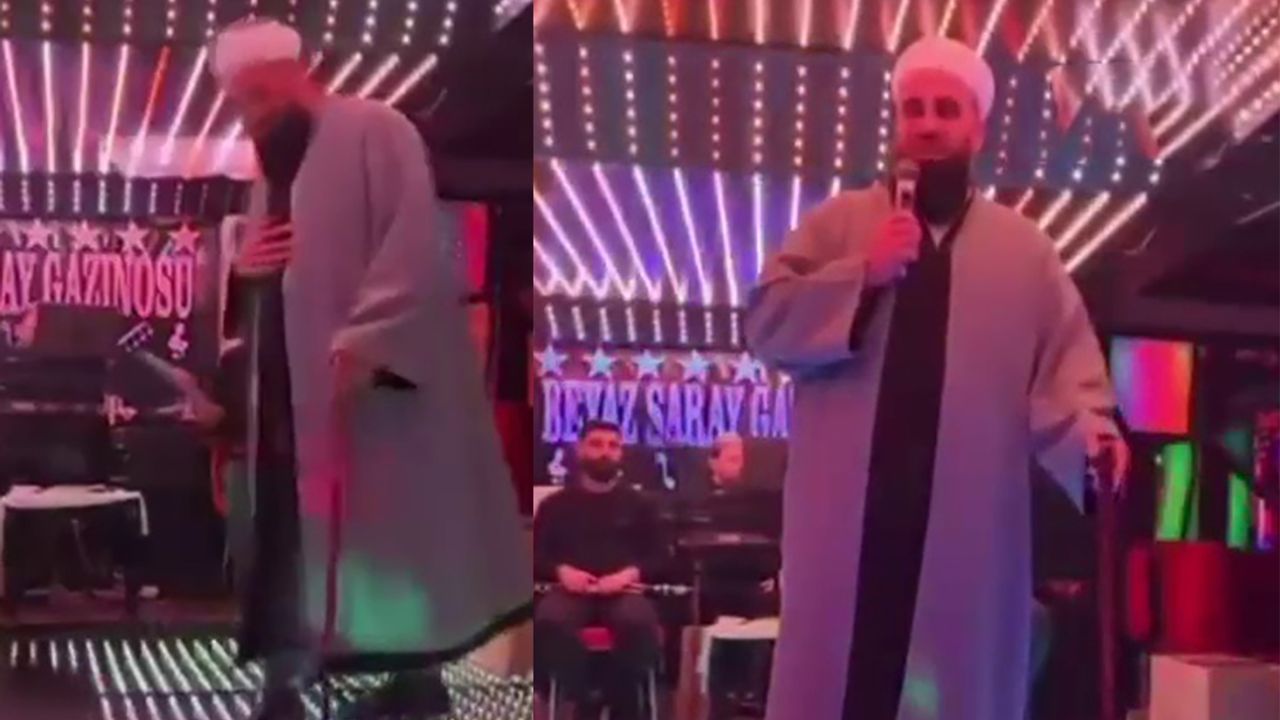 Pavyonda vaaz verdiler