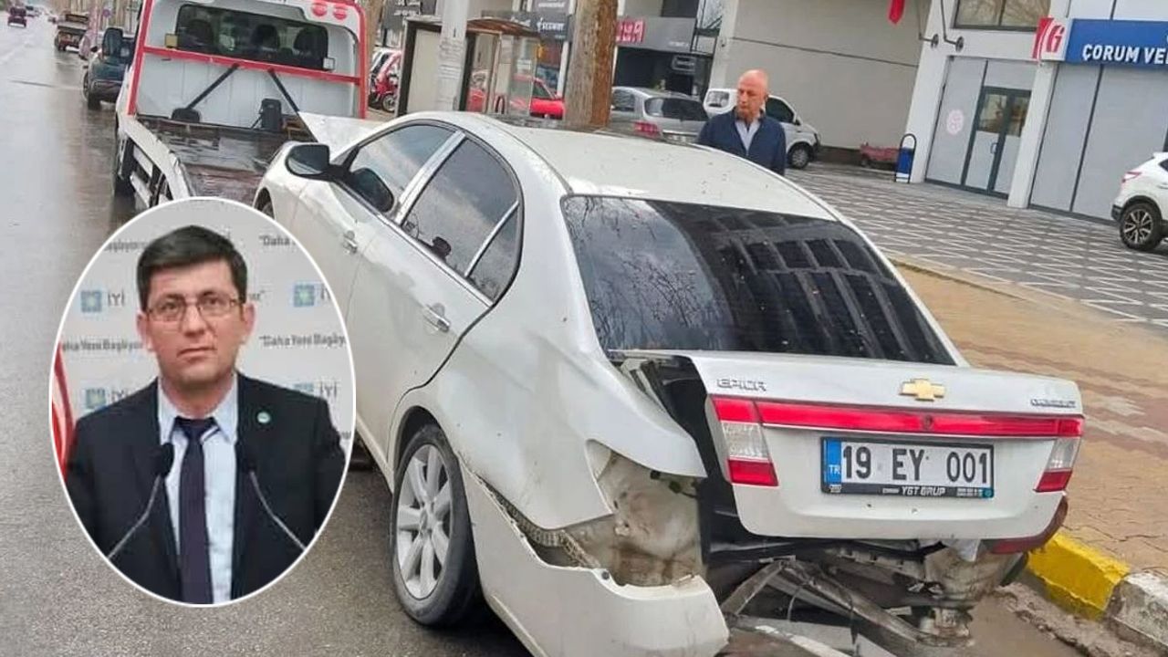 Erkan Yıldız kaza geçirdi