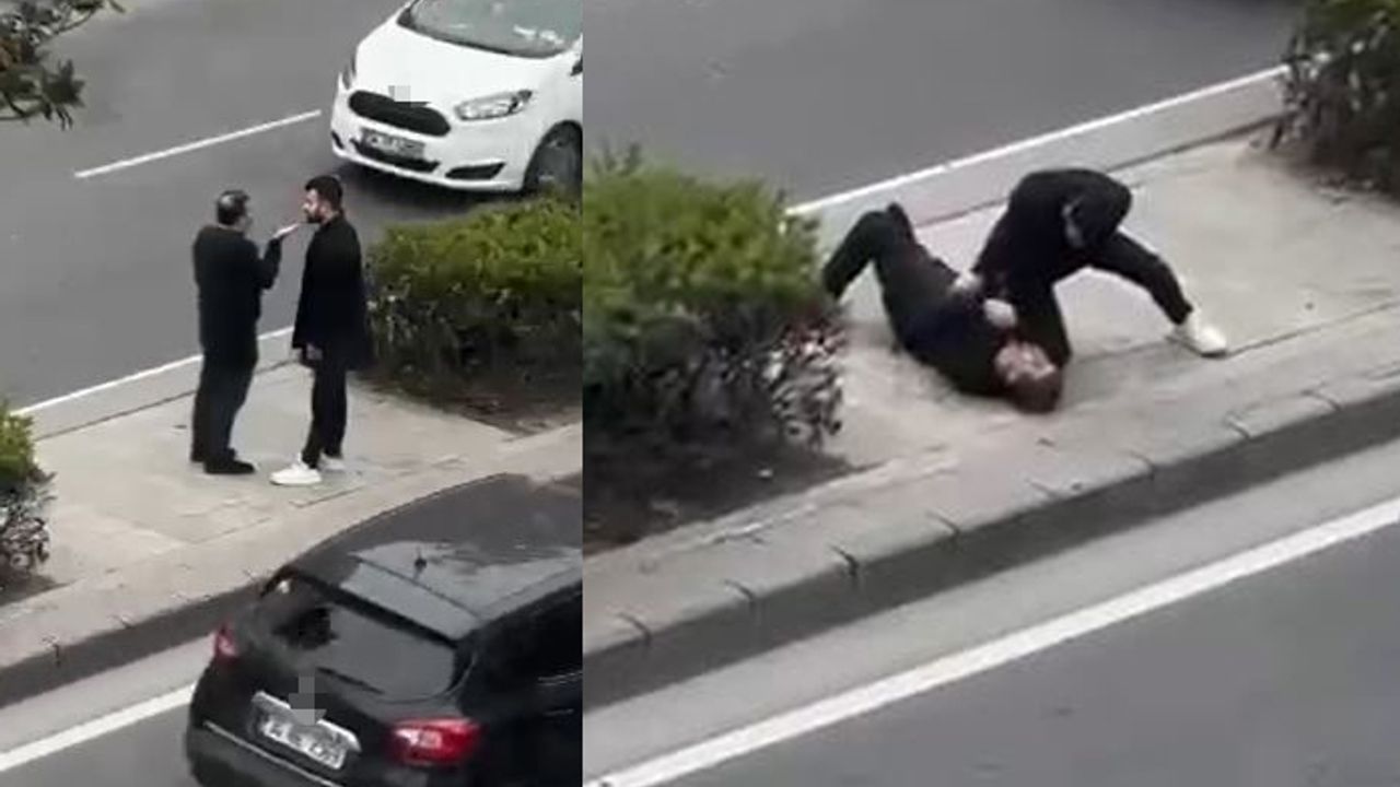 Babasını tek yumrukla bayılttı
