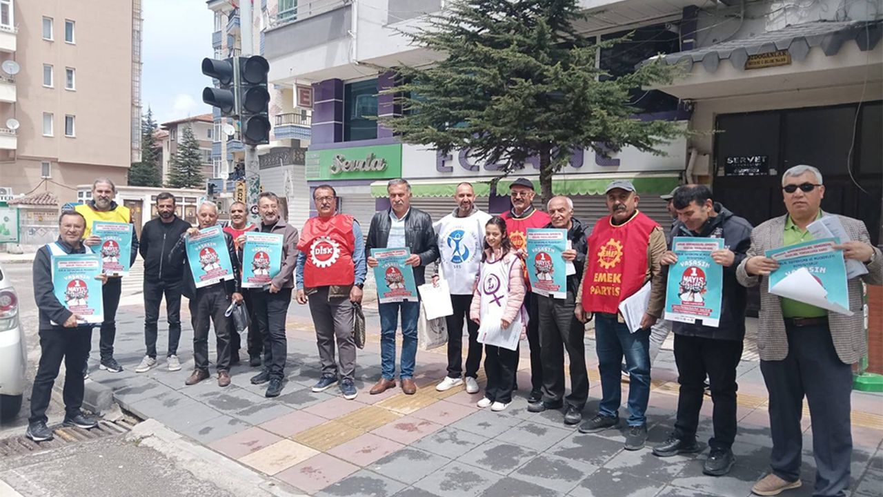 Sendikalardan 1 Mayıs  için yoğun çalışma