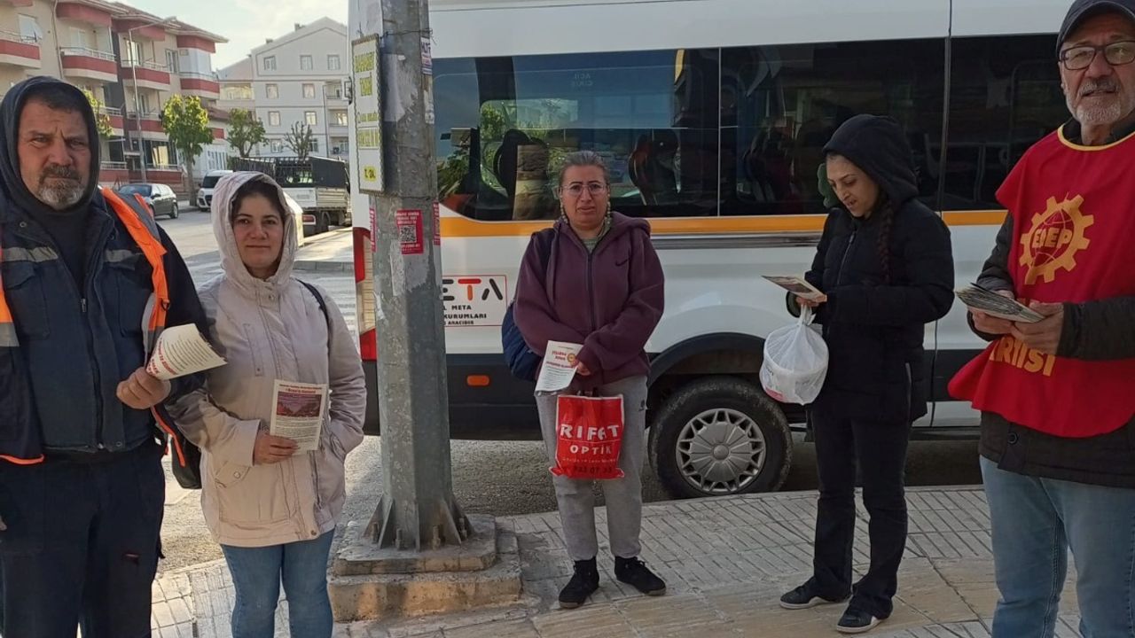EMEP’in işçilere 1 Mayıs çağrısı devam ediyor: “Sömürüye, yasaklara karşı birleşelim”