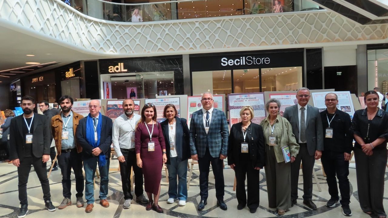 Çorum'da “Arkeoloji ve  Sanat” sergisi açıldı