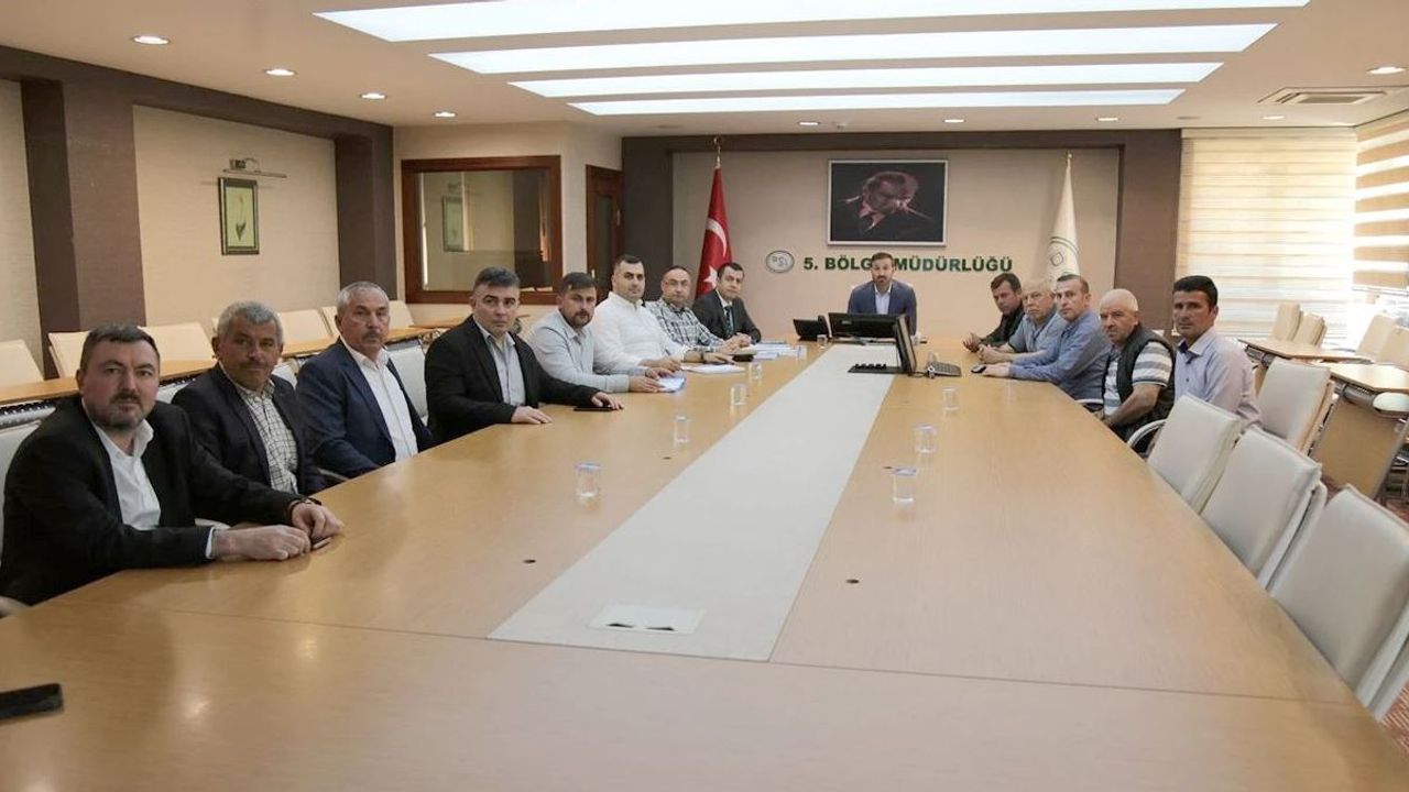 Aksu Göleti Projesi’nin  durumu masaya yatırıldı
