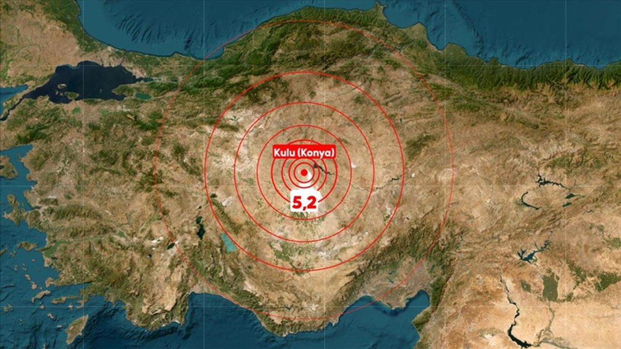Konya'da 5,2’lik deprem! Çorum'da da hissedildi