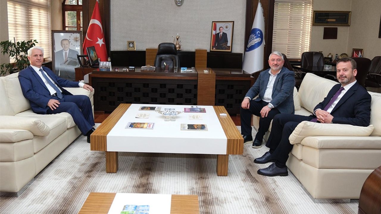 Gökcan ve Yaşar’dan  Başkan Aşgın’a ziyaret