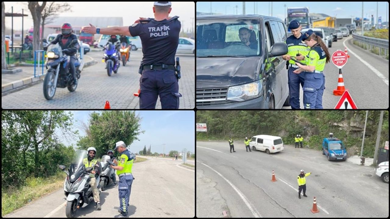 Emniyet ve trafik ekiplerince bir haftada  534 bin 508 sürücüye işlem yapıldı