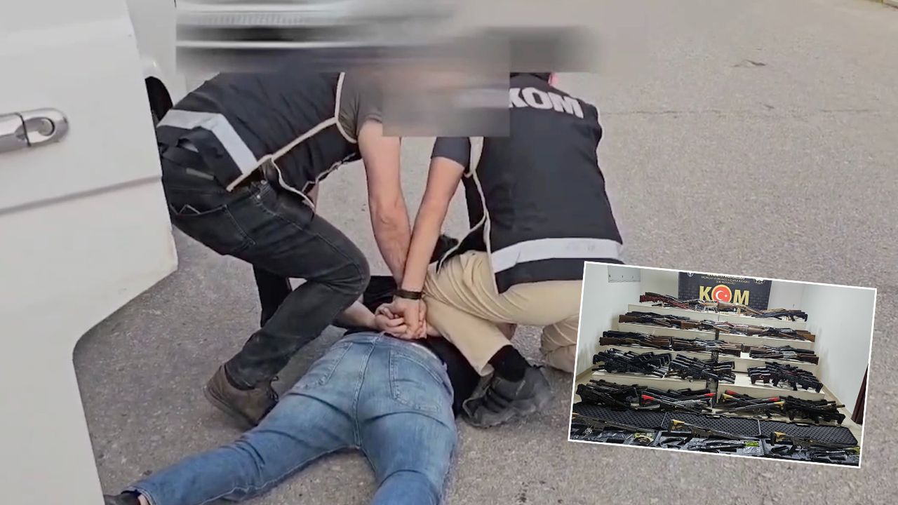 Çorum'da 118 adet ruhsatsız  av tüfeği ele geçirildi