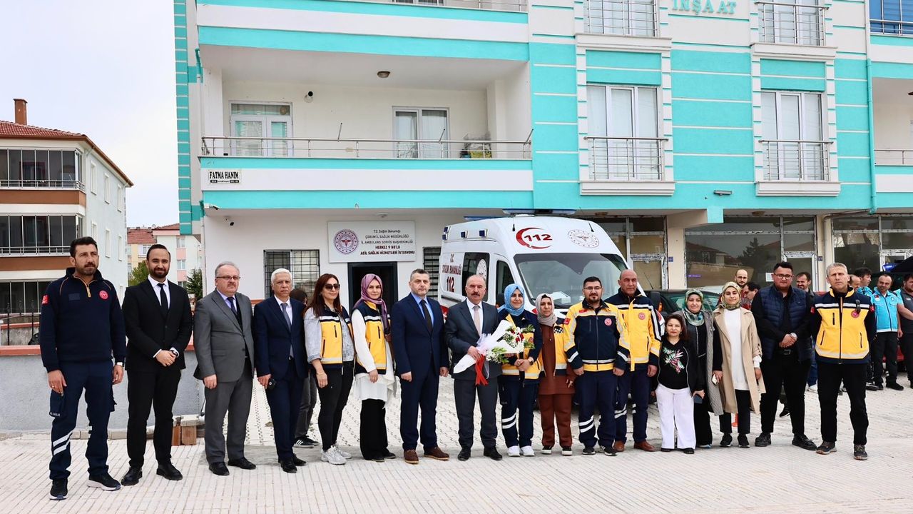 Yeni Acil Sağlık Hizmetleri  İstasyonu hizmete girdi