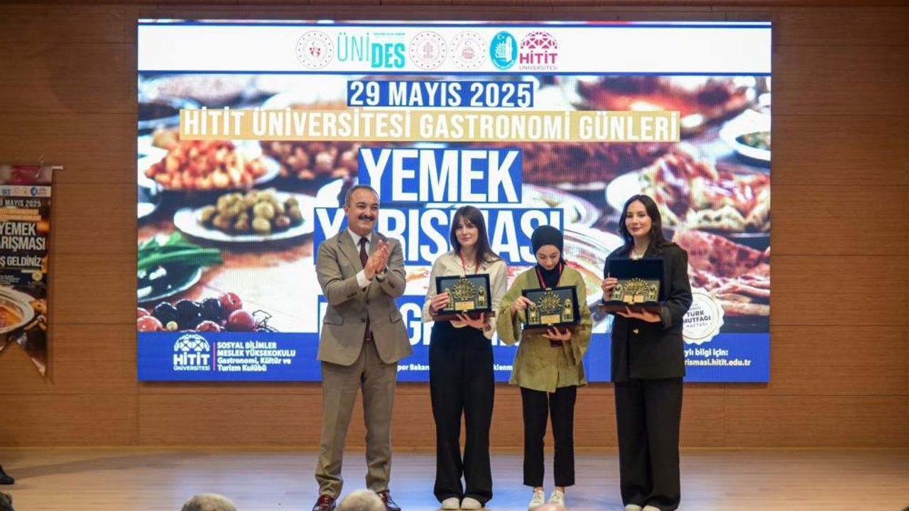 Çorum'da Türk Mutfağı Haftası gastronomi yarışmasıyla kutlandı