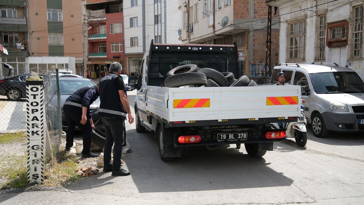 Otopark etrafındaki  engellere müdahale