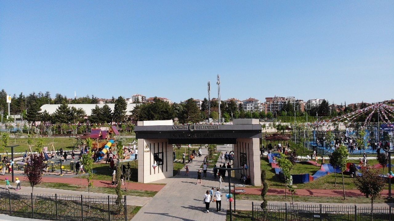 100. Yıl Millet Bahçesi kapılarını açtı