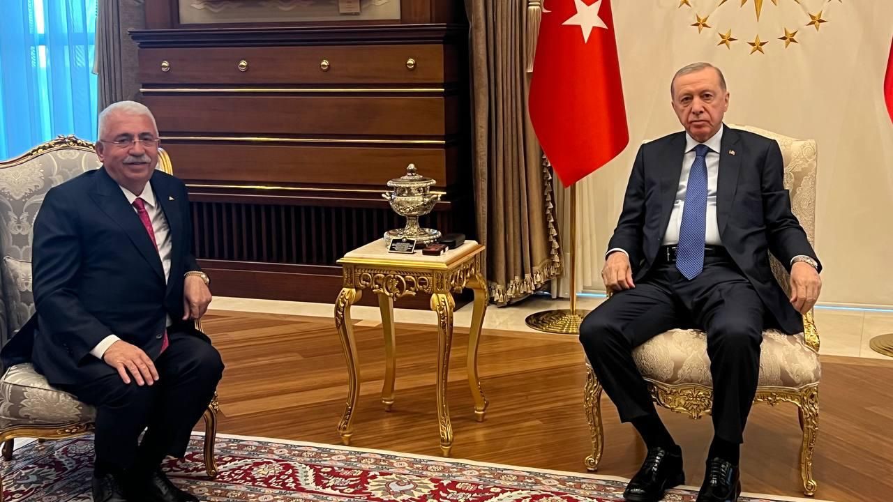 Ahmet Ahlatcı, Cumhurbaşkanı Recep Tayyip Erdoğan’la görüştü