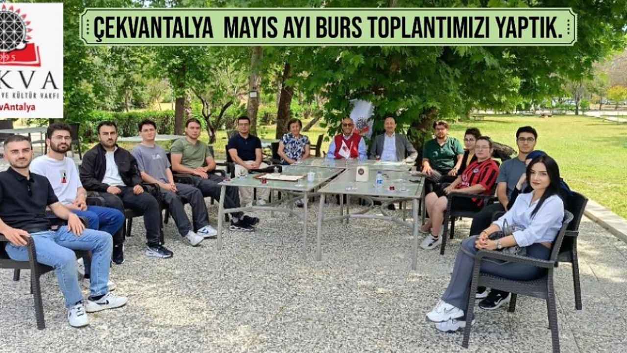 Antalya ÇEKVA’nın Mayıs toplantısı