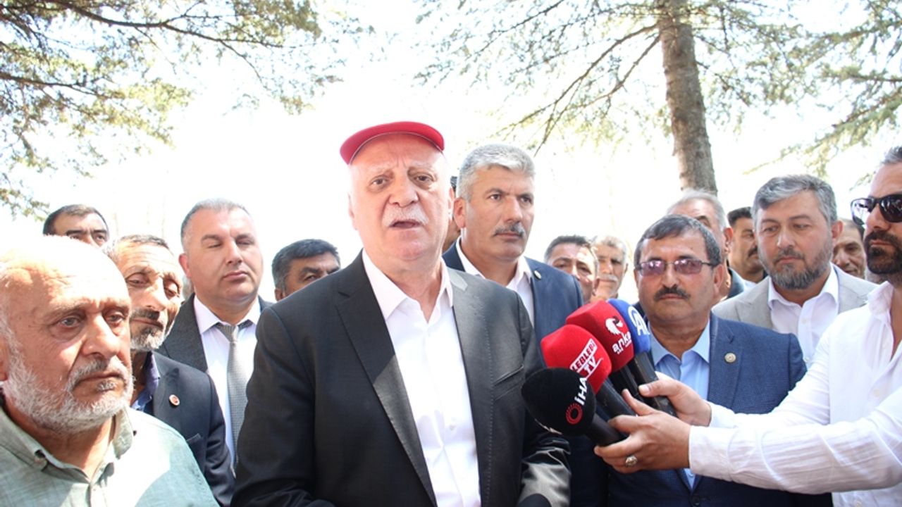TZOB Genel Başkanı Çorum'da konuştu: "Yarın soframızda yiyecek bulamadığımızda ahlar vahlar para etmez"