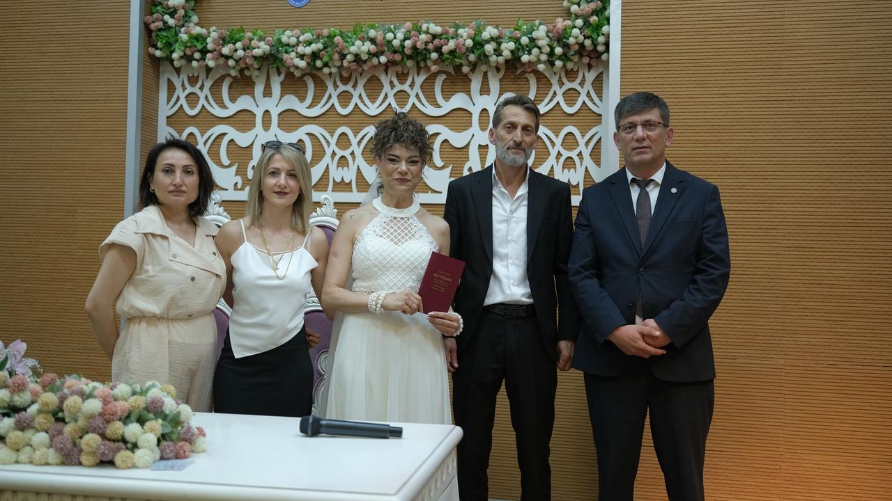 Nurten & Yavuz çifti  hayatlarını birleştirdi
