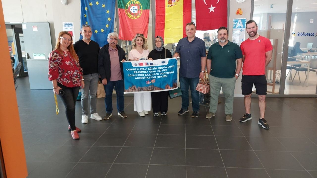Çorum’dan Avrupa’ya eğitim köprüsü