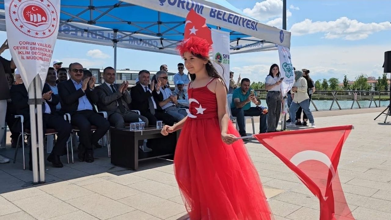 Çorum’da Dünya Çevre Günü etkinliği düzenlendi