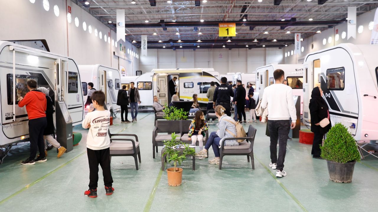 Samsun Karavan Fuarı ziyaretçi sayısıyla mutlu etti