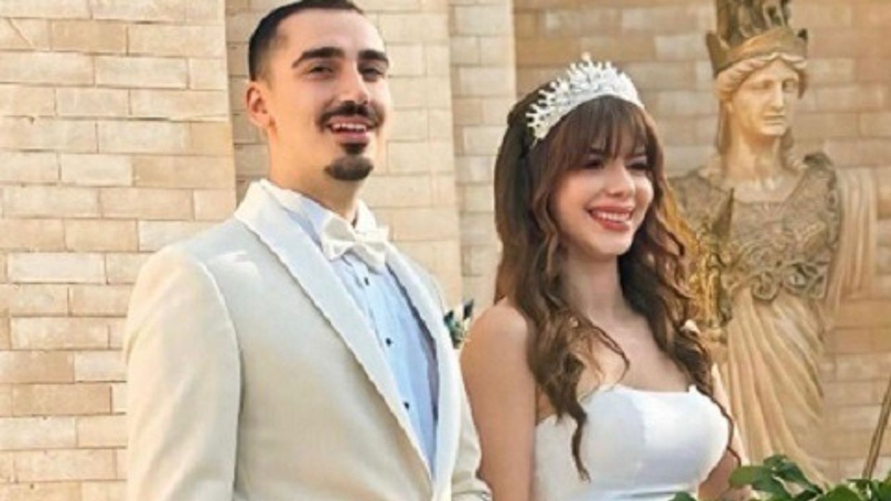 Mina Büke & Arda Boran  çifti hayatını birleştirdi