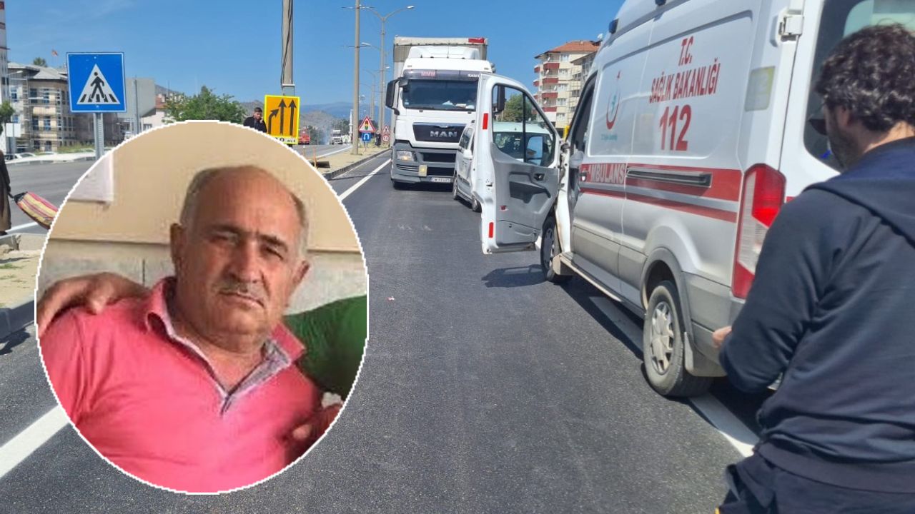 Feci kazada ağır yaralanan  motosiklet sürücüsü öldü