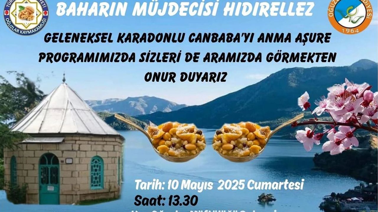 Oğuzlar’da Hıdırellez ve  Canbaba anma programı