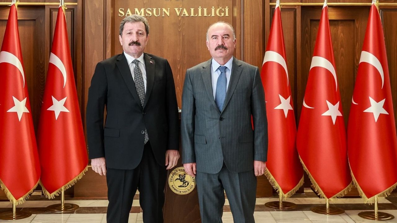 Çalgan’dan Samsun  Valisi Tavlı’ya ziyaret