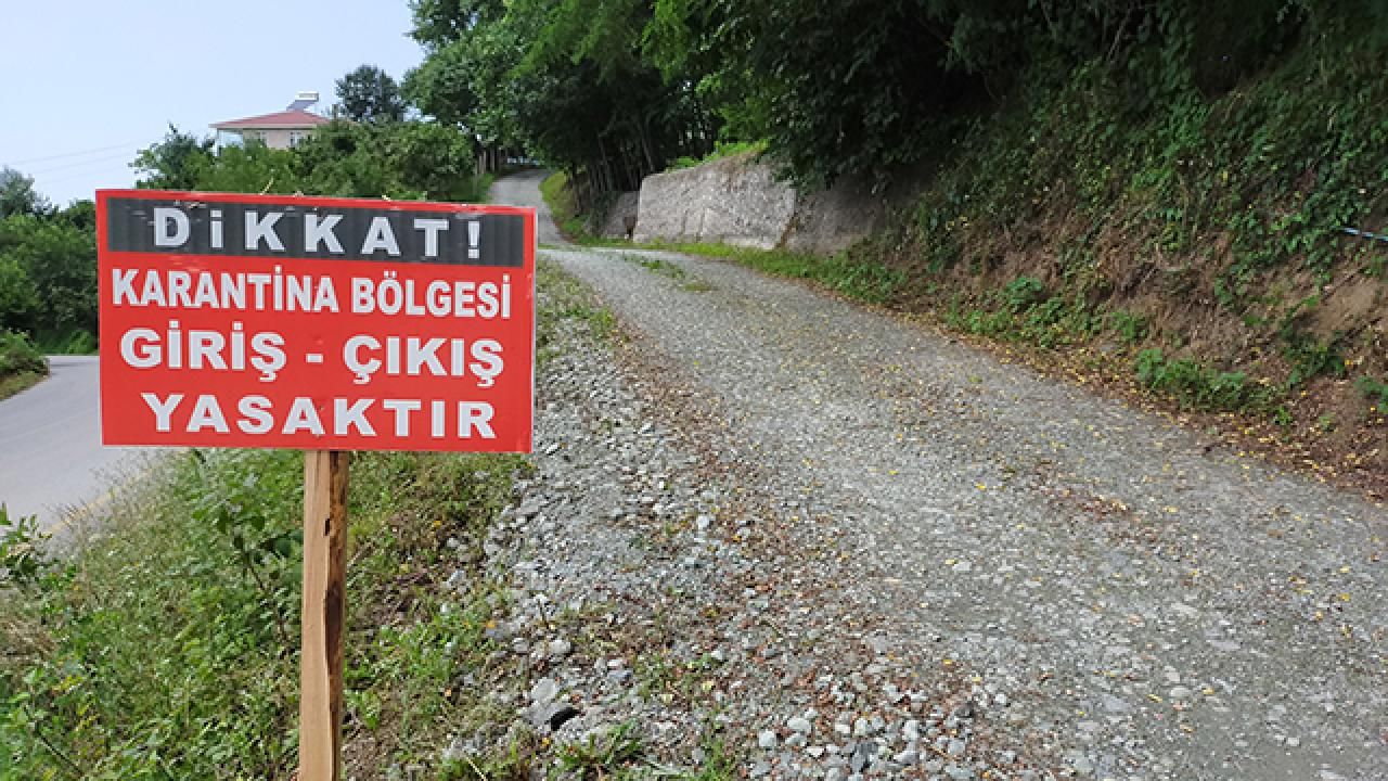 Çorum'da bu köy karantinaya alındı