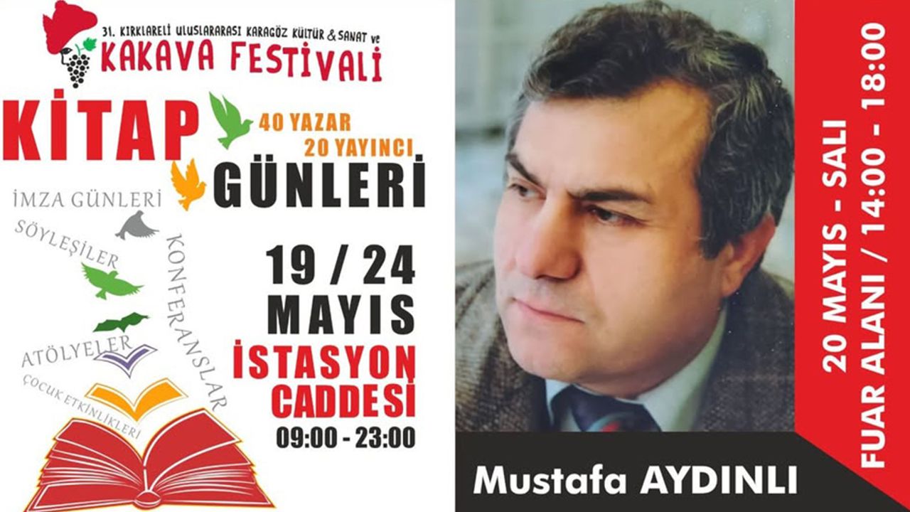 Mustafa Aydınlı imza gününde