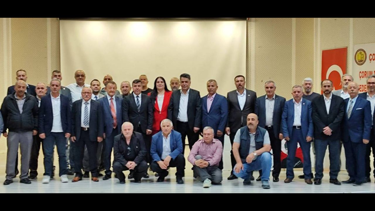 Çorum Dernekler Federasyonu’nun Yönetim Kurulu yeniden oluşturuldu