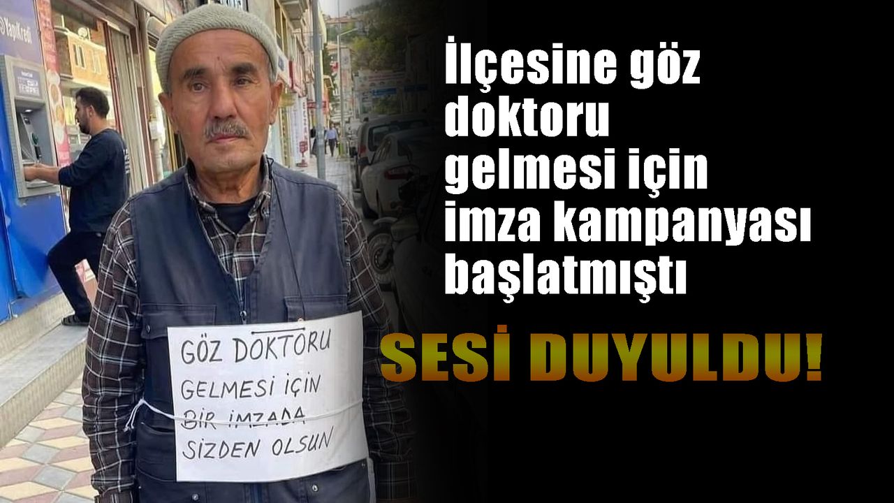 Sesi duyuldu, İbrahim amca mücadelesini kazandı