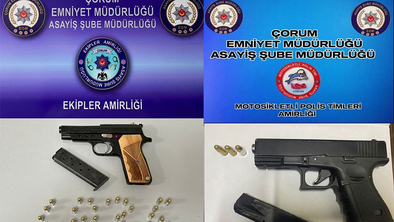 Asayiş operasyonlarında  çok sayıda silah ele geçirildi