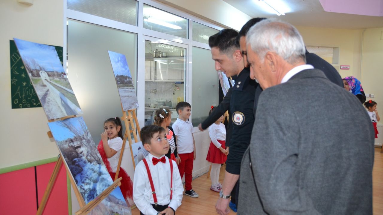 “Öğrencilerin Gözünden Kargı” Sergisi beğenildi