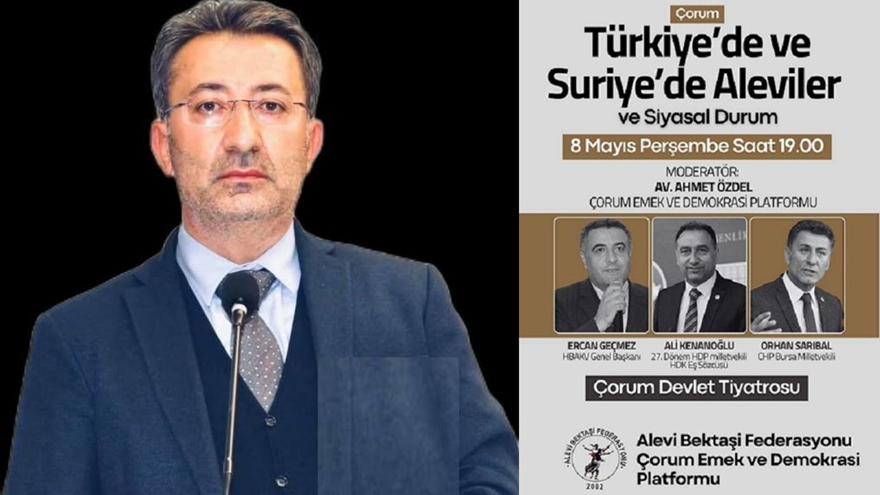 “Türkiye ve Suriye’de Aleviler” konulu panel düzenleniyor