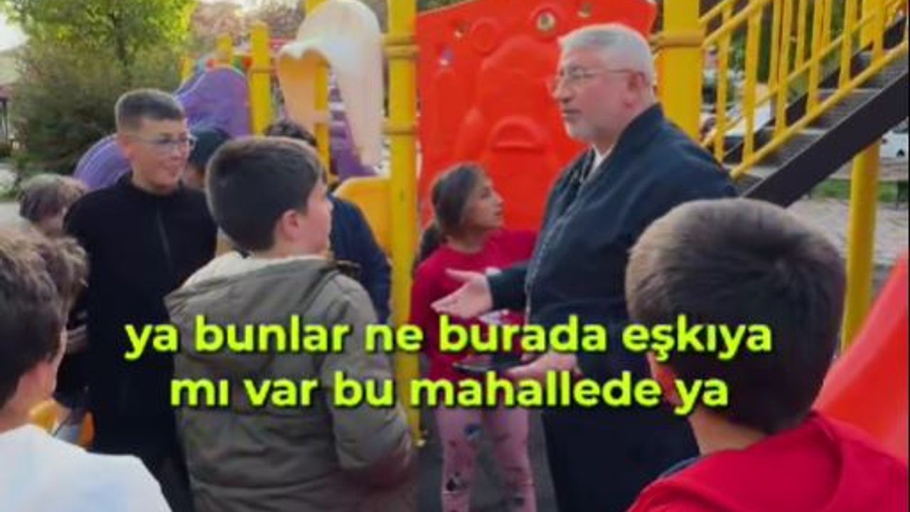 "Çok yazık" dedi talimat verdi