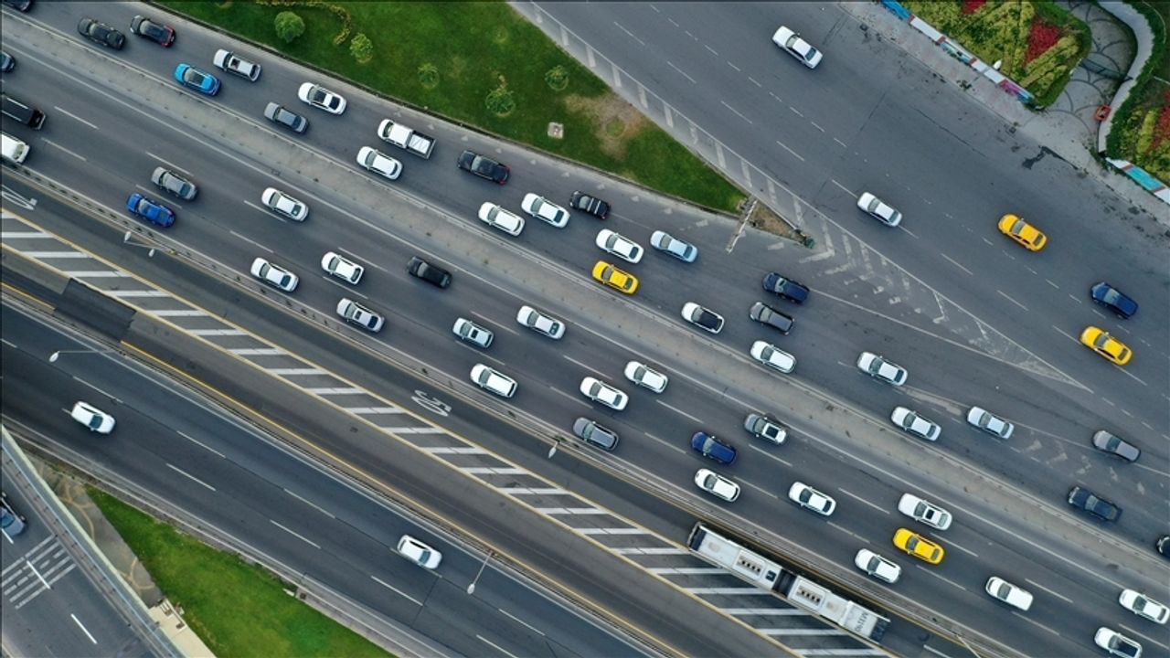 Çorum’da trafiğe kayıtlı araç sayısı 215 bin 904