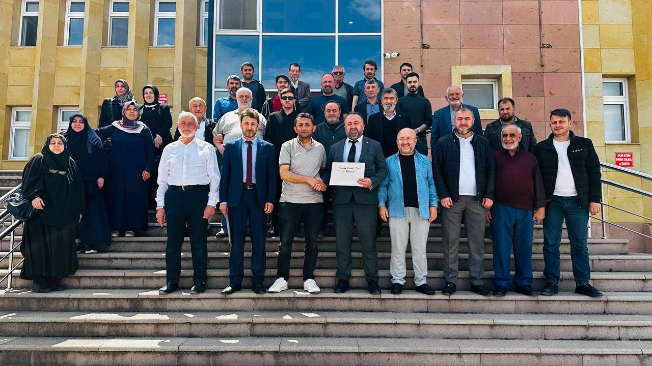 Saadet Partisi’nde mazbata töreni