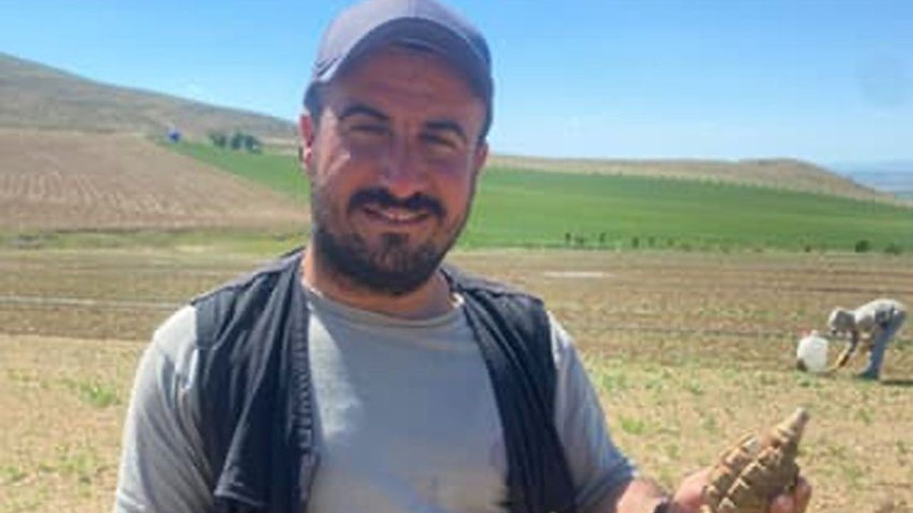 104 yıllık patlamamış el bombası bulundu