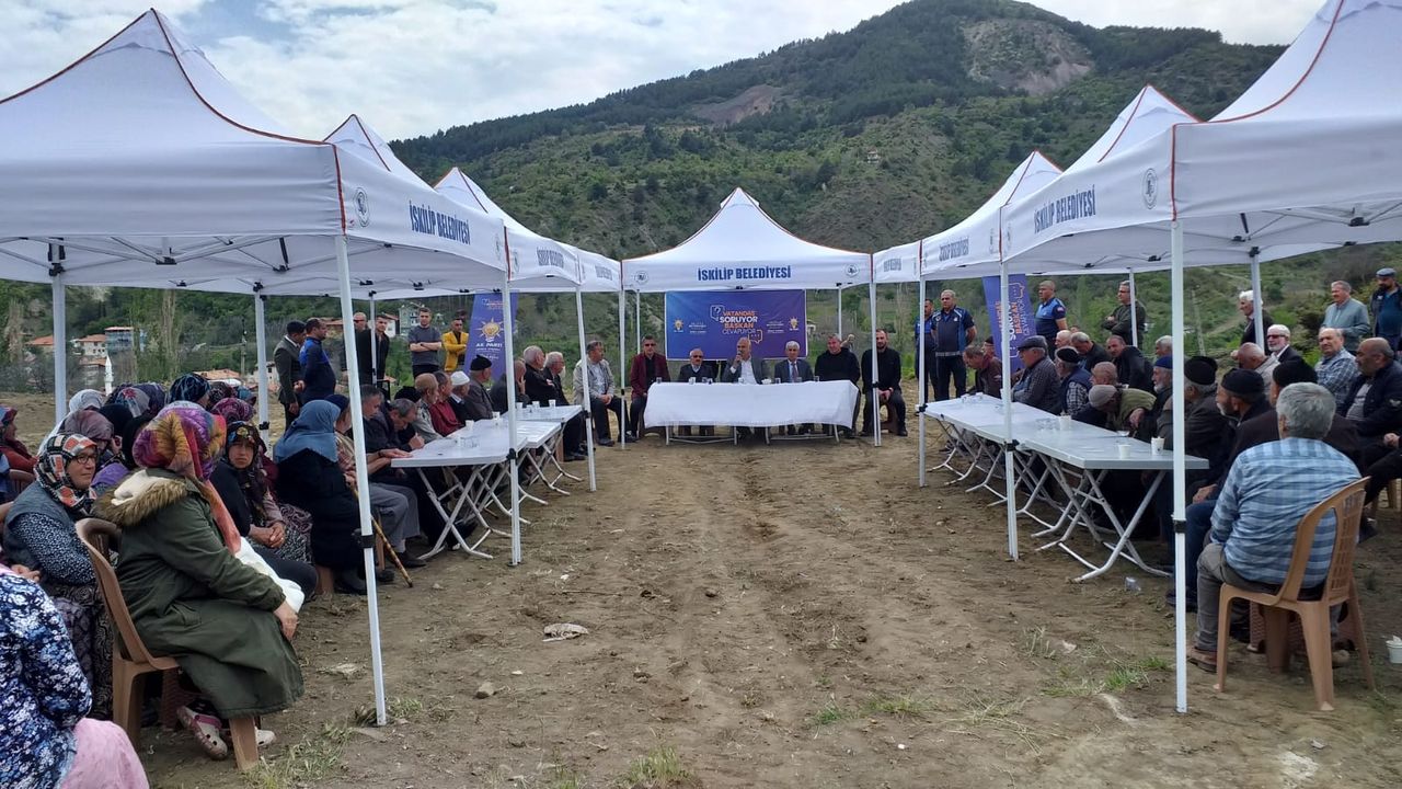 İskilip’te vatandaş sordu, Başkan Çizikci cevapladı