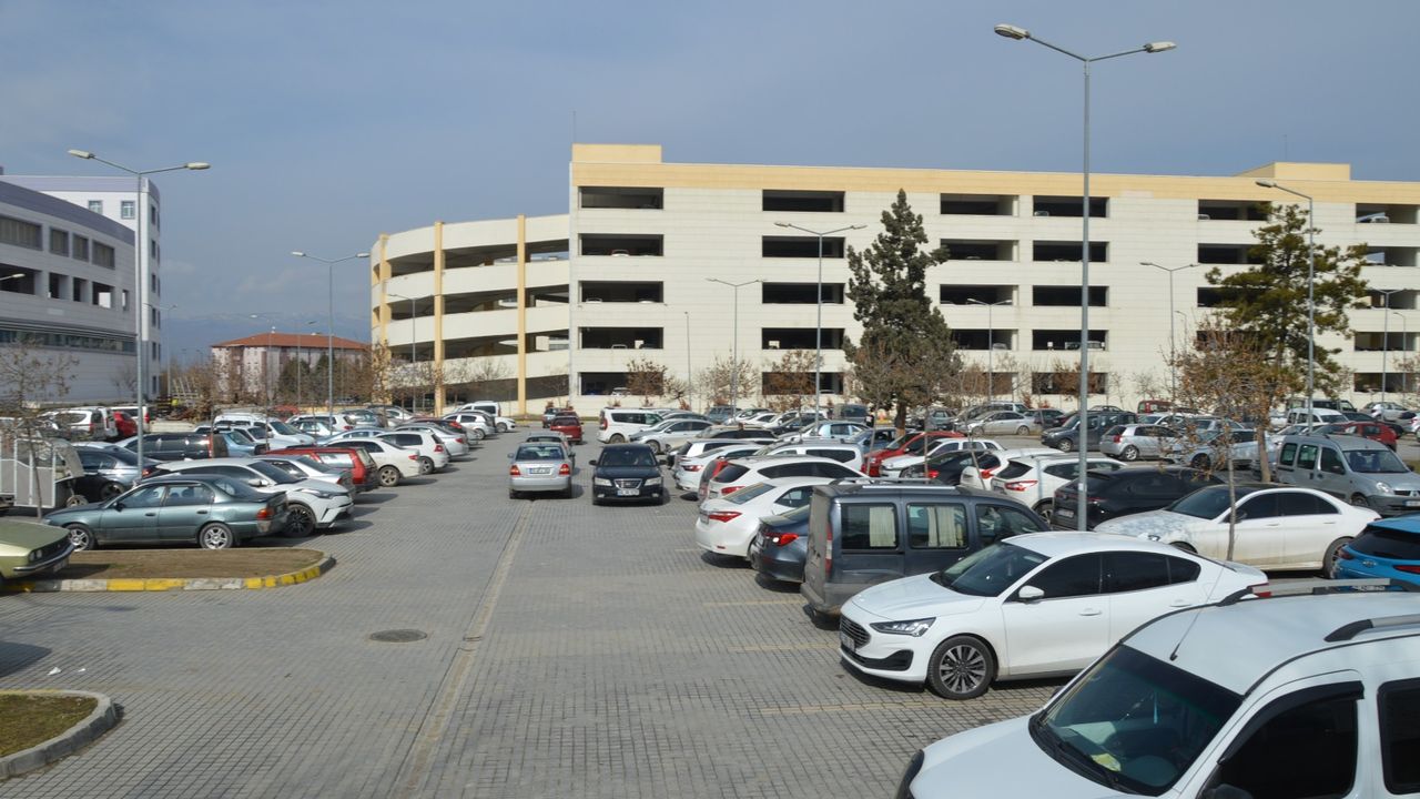 Hastanedeki otopark çilesi bitmiyor!